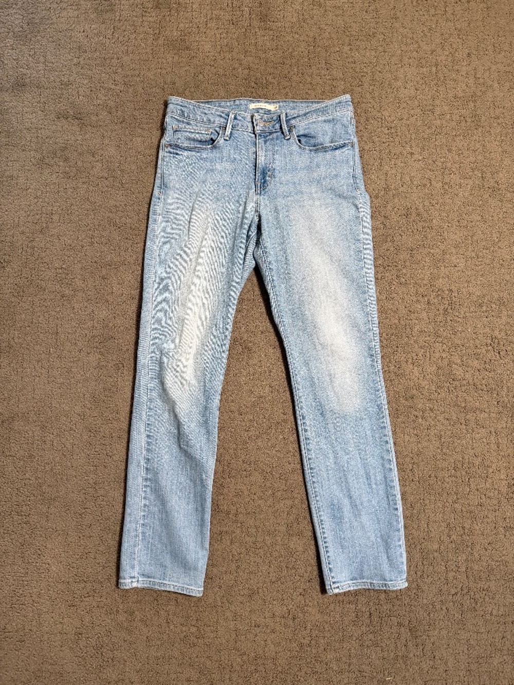 Levi’s Women’s Mid Rise Skinny Jeans Light Wash Blue Size 29